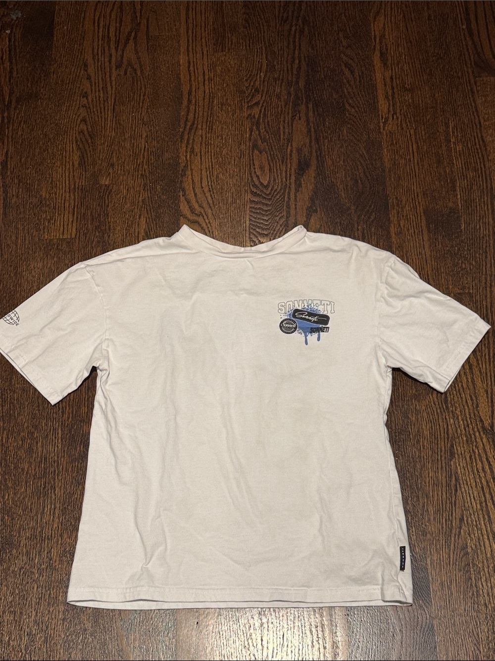 Sonneti youth large white t shirt